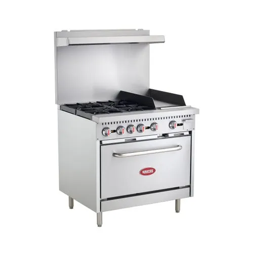 Hubert 15186 36" Gas Restaurant Range