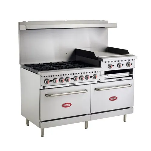 Hubert 153668 60" Gas Restaurant Range