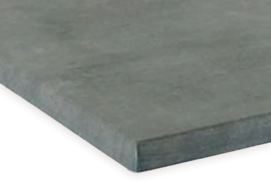 JustChair TTWRZ-42R-CITY Werzalit Composite Outdoor Round Table Top, 42", 1.5" Thick Drop Edge, City
