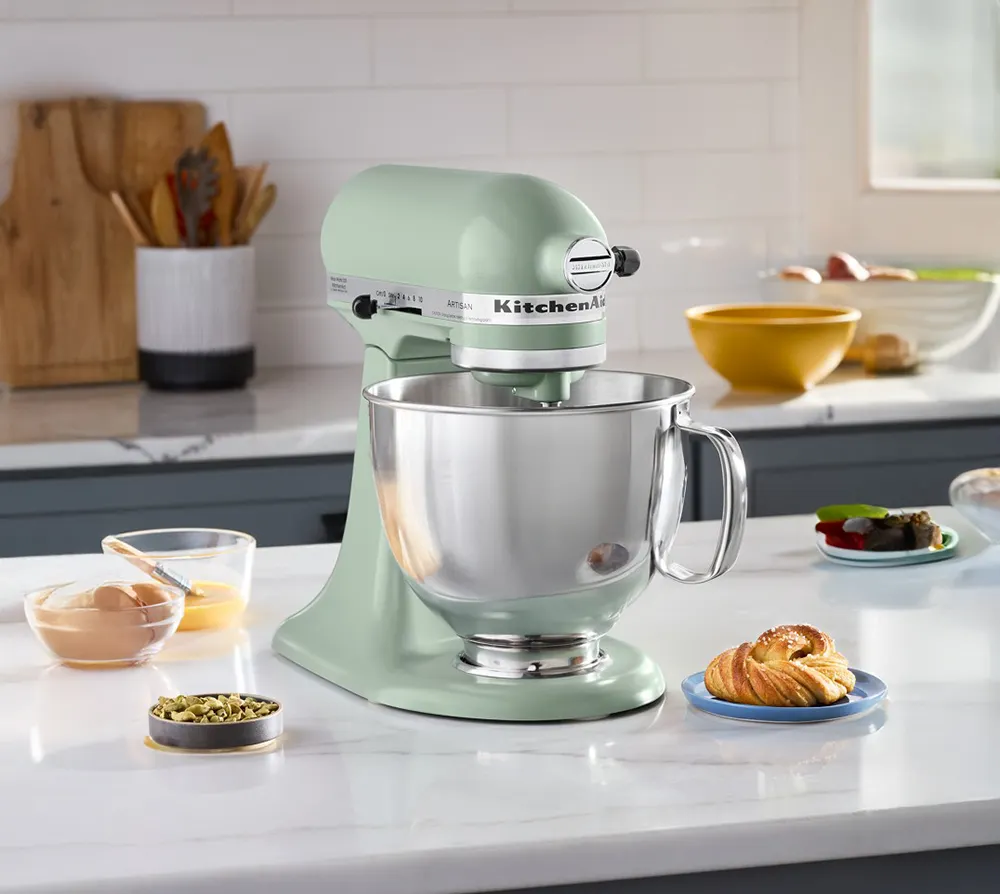 KitchenAid KSM150PSDC Artisan® Series 5 qt Tilt-Head Stand Mixer, 10-Speed, Cardamom
