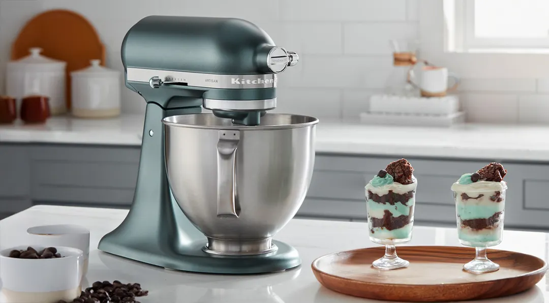 KitchenAid KSM150PSJP Artisan Series 5 -qt Tilt-Head Stand Mixer, 10-Speed, Juniper