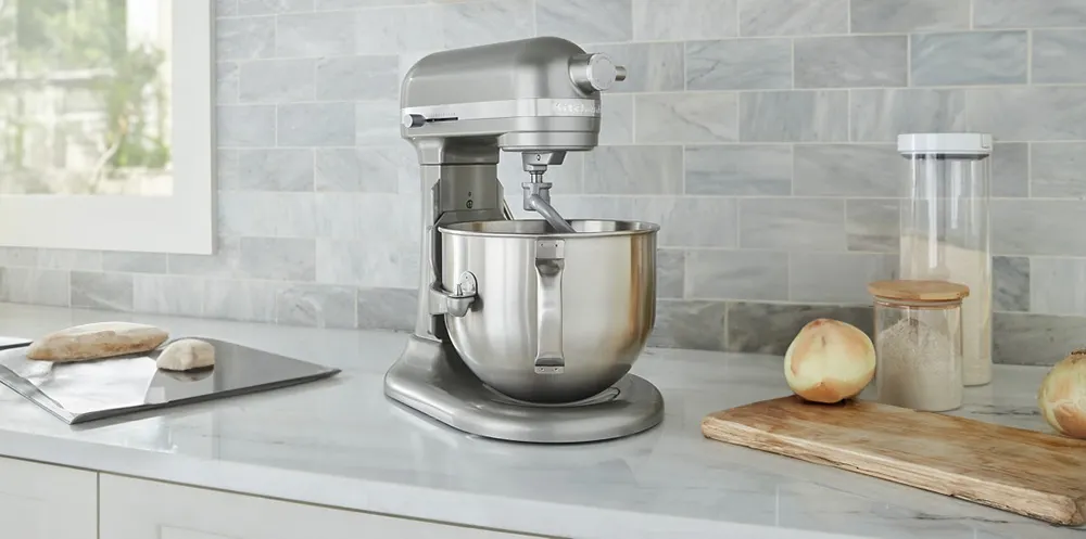 KitchenAid KSM70SKXXCU 7-qt Bowl-Lıft Stand Mixer, Contour Silver
