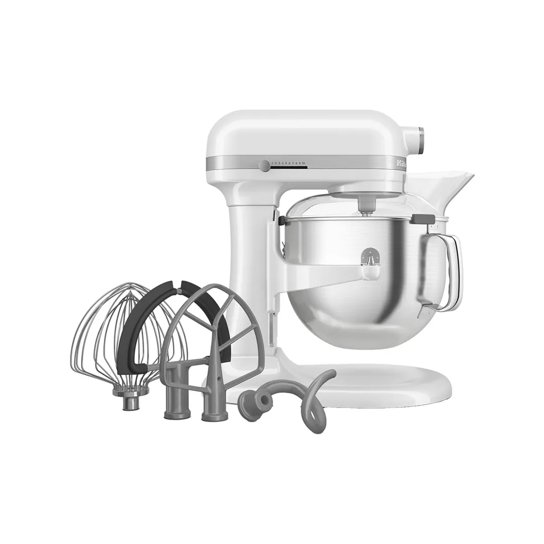 KitchenAid KSM70SKXXWH 7-qt Bowl-Lıft Stand Mixer, 11-Speed, White