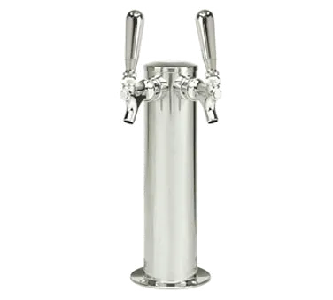 Micro Matic 1689 Draft Tower – 3" Air‑Cooled Column, Mount, Faucets, 5 ft Tubing, NSF Certified