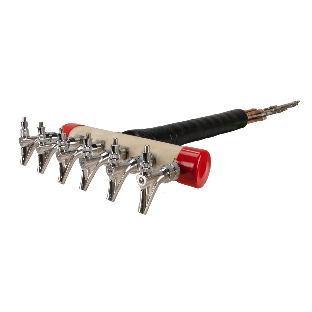 Micro Matic 1734-S Kool‑Rite™ 20‑1/2" Glycol‑Cooled Tap, 6 Faucets, 1‑5/8" Shank, 3‑1/2" OC, NSF