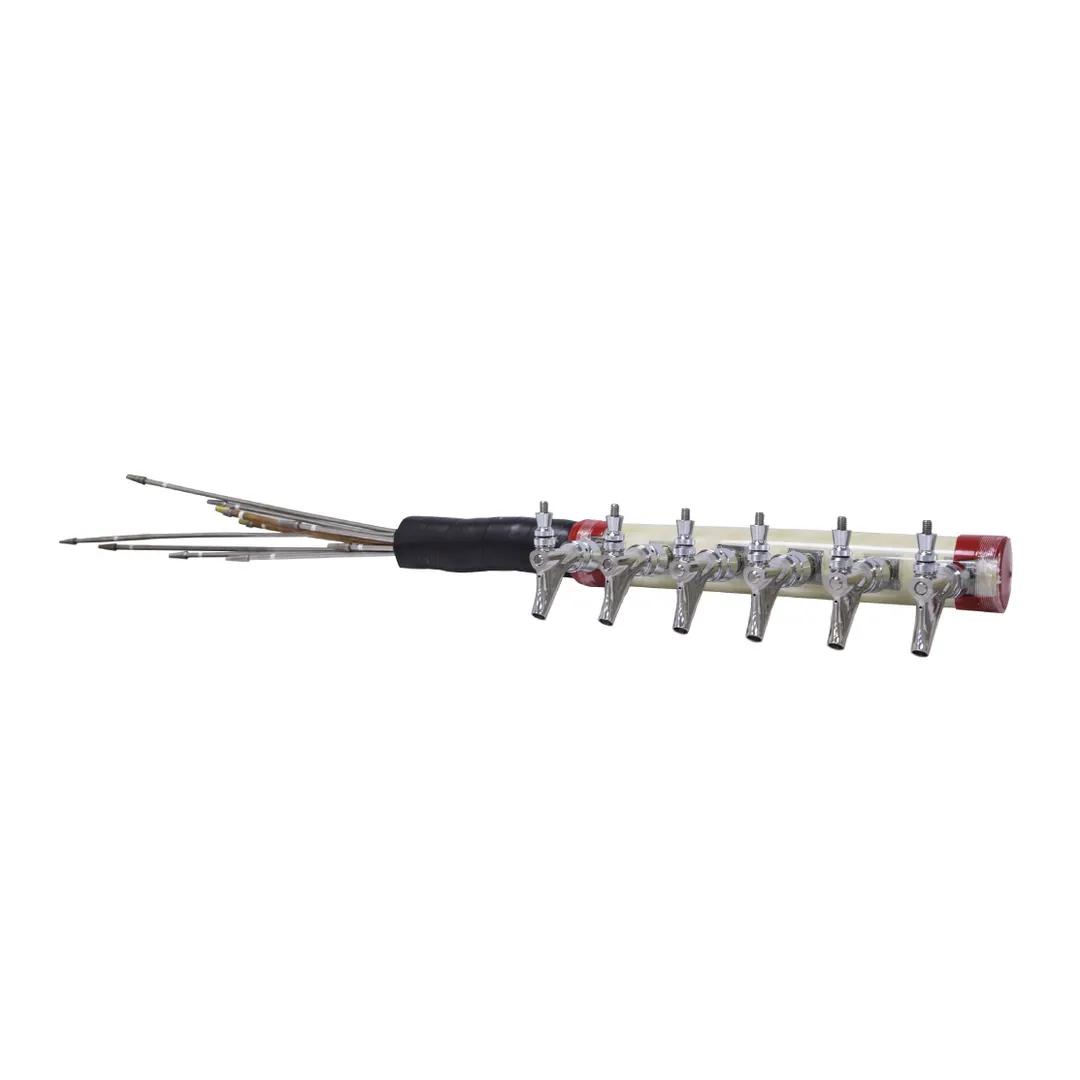 Micro Matic 1740-S Kool‑Rite™ Insert Module, CT, Glycol, S.Shank, 6 Faucets 3‑1/2" On Center SS 4‑6 Tap