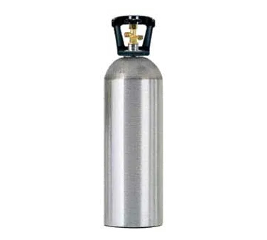 Micro Matic 430A-20E 20 Lb Aluminum CO2 Cylinder – Empty, Keg Cooler Part, Heavy‑Duty Metal Build