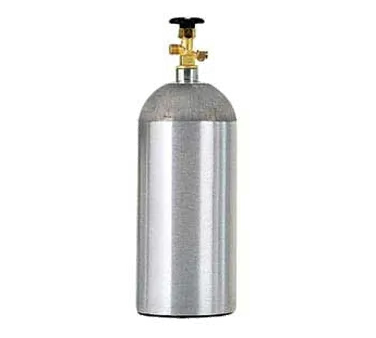 Micro Matic 430A-5E 5 lb Aluminum CO2 Cylinder – Empty, Bar Keg Cooler Part, Heavy‑Duty Metal Build