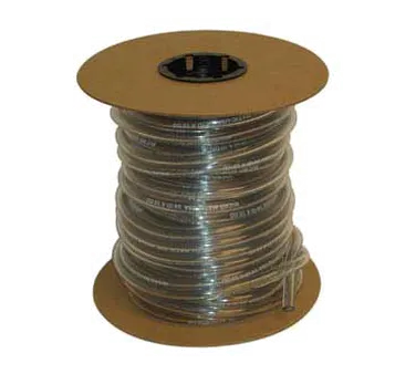 Micro Matic 547C1200 3/16" I.D. Clear Vinyl Hose - 100' Spool