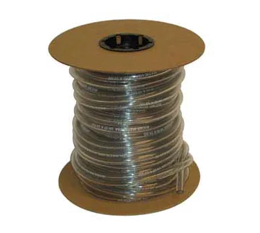 Micro Matic 548C1200 1/4" I.D. Clear Vinyl Hose - 100' Spool