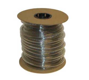 Micro Matic 550C1200 3/8" I.D. Clear Vinyl Hose - 100' Spool