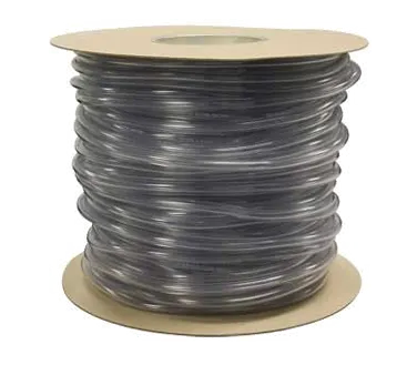 Micro Matic 550C6000 3/8" I.D. Clear Vinyl Hose - 500' Spool