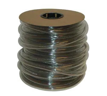 Micro Matic 551C1200 Vinyl Hose, 1/2" I.D., 100 Ft Spool, Clear