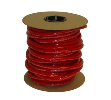 Micro Matic 553R1200 Vinyl Gas Hose, 100 Ft Spool, 5/16" I.D., Red