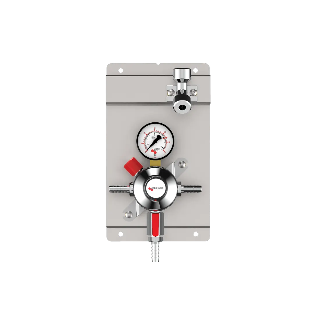 Micro Matic 8211-PP Secondary Regulator Panel - 1 Product - 1 Pressure
