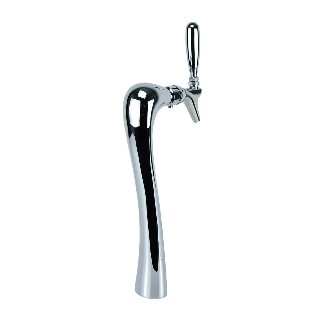 Micro Matic A-G5-1-C-A Anaconda Draft Tower, Countertop, Air‑Cooled, Chrome, NSF, 12", 1‑Tap Faucet