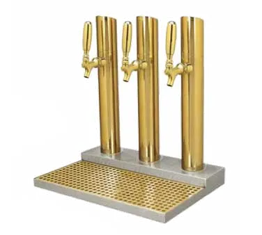 Micro Matic BS-SKY-3PVDKR-LR Beer Station 18" X 19" Glycol‑Cooled 3‑Col PVD Columns 11" Clearance