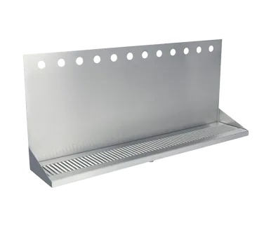 Micro Matic DP-332ELD-12-3 Drip Tray Trough, Wall Mount, 36"W X 6-3/8"D X 14"H