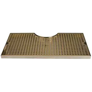 Micro Matic DP-734DSSPVD Drip Tray Trough, Surface Mount, 18"W X 9"D