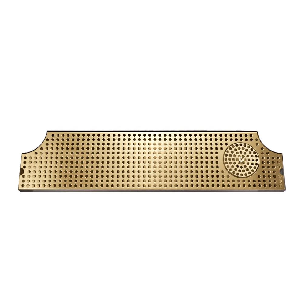 Micro Matic DP-MET-H-PVD-40GR-Z Drip Tray Trough, Surface Mount, 40"W X 8-1/2"D