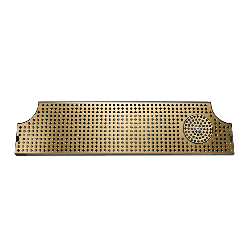 Micro Matic DP-MET-H-PVD-46GR-Z Drip Tray Trough, Surface Mount, 46"W X 8-1/2"D