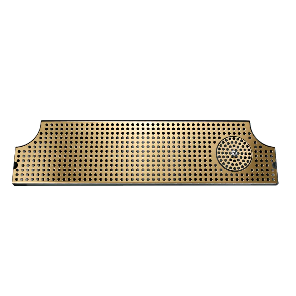 Micro Matic DP-MET-H-PVD-52GR-Z Drip Tray Trough, Surface Mount, 52"W X 8-1/2"D