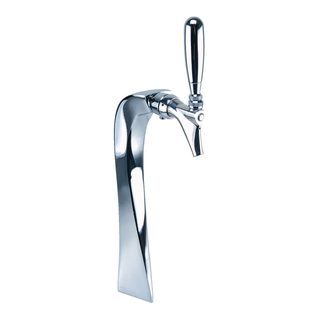 Micro Matic E-G5-1-C-G Draft Tower, Countertop, 1‑Tap Chrome Faucet, Glycol‑Cooled, NSF Certified 12"