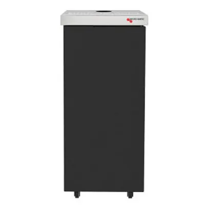 Micro Matic MDD17-E-LT – 19" Black Vinyl Keg Cooler, 1‑2 Kegs, R290 Refrigerant, Digital Thermostat