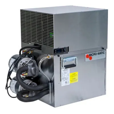 Micro Matic MMPP4301-PKG Draft Chiller, Air‑Cooled, 11.5 gal Bath, 2 x 80 gph Pumps, 1/3 HP, 115 V