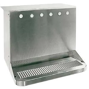 Micro Matic SB620 Draft Beer Dispenser, Underbar 22" X 16", Stainless, 4-6 Taps, 3", Drip Tray