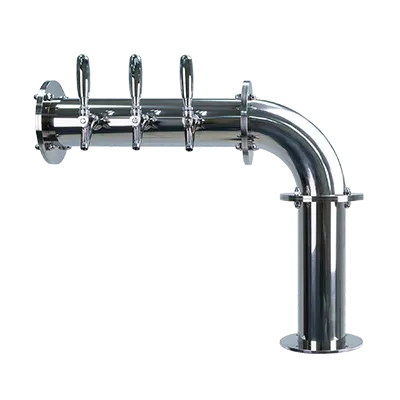 Micro Matic TT-L-3KR-11 Titan L Draft Tower – 3‑Tap Countertop, Steel, Glycol‑Cooled, Refrigeration