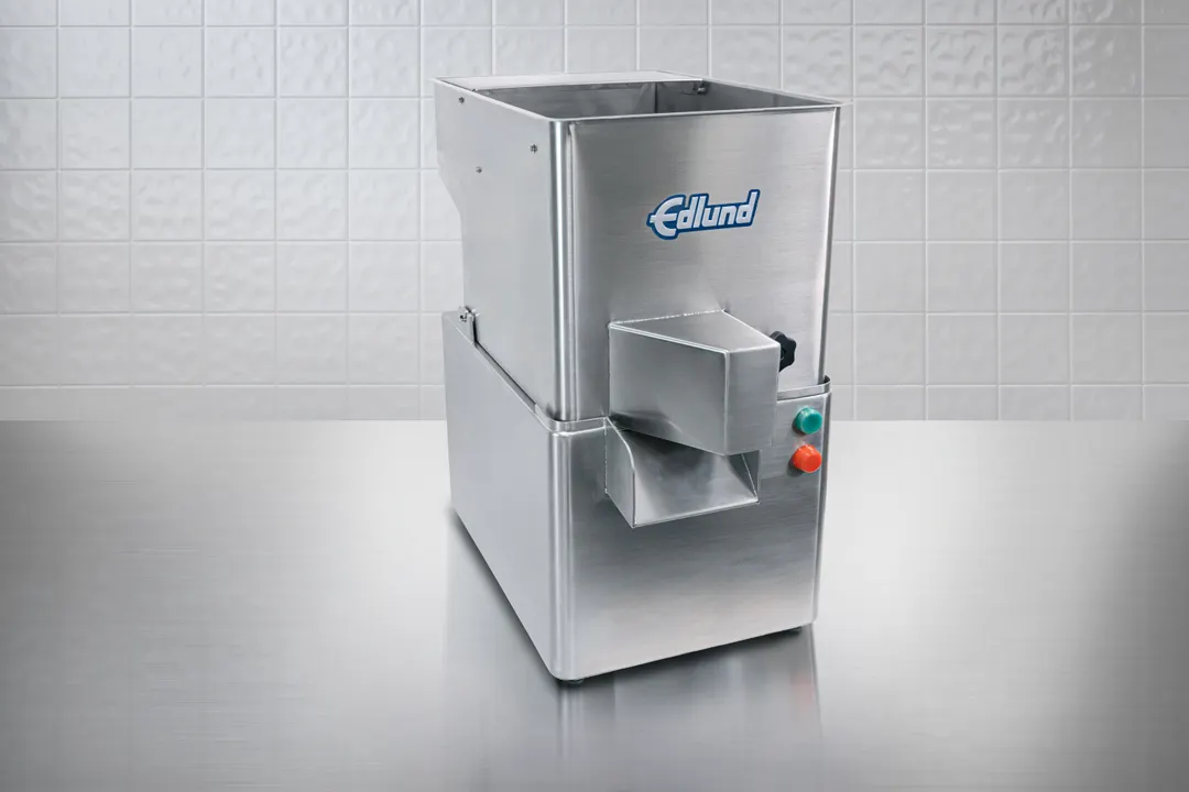 Edlund FFC-50-73301 French Fry Cutter – 5/8" Blade, 1/3HP, 26.25" x 15.25" x 27.5", 50 lbs/min, Aluminum Housing