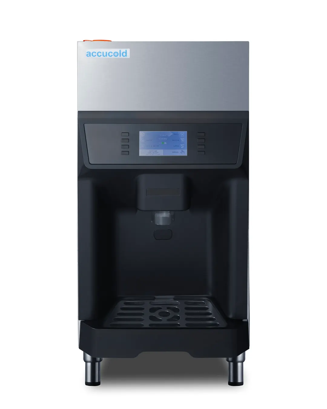 Summit AIWD220FLTR - 13.88" Ice & Water Dispenser, 220 lb/day Ice, 6.2 lb Storage, ENERGY STAR®