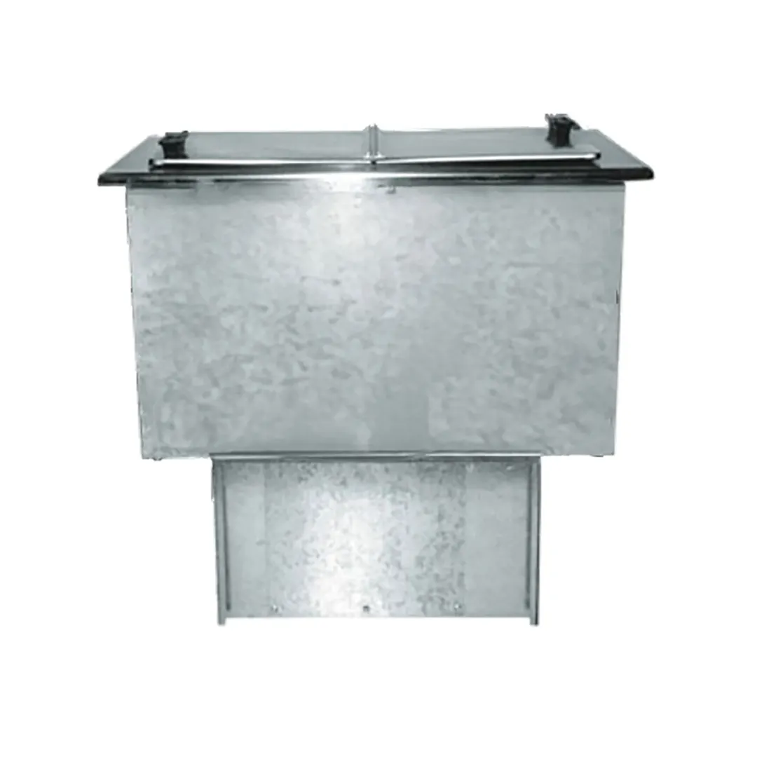 Delfield N225P-LK 17" Drop-In Ice Cream Dipping Cabinet with Bar Lock, 6 Gallon