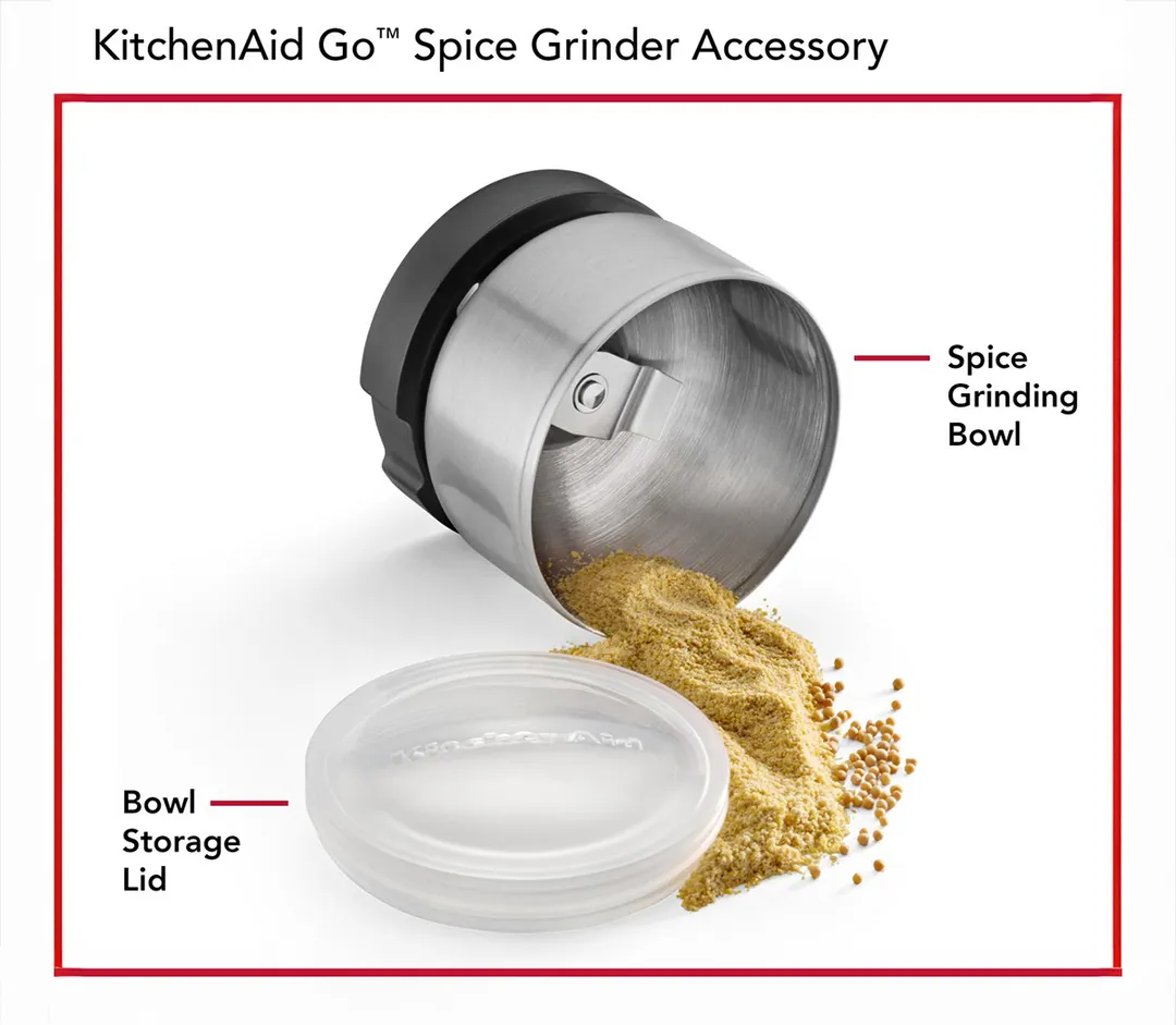 KBGRSA1 Kitchenaid Go™ Spice Grinder Accessory For Kitchenaid™ Go Cordless Blade Coffee Grinder