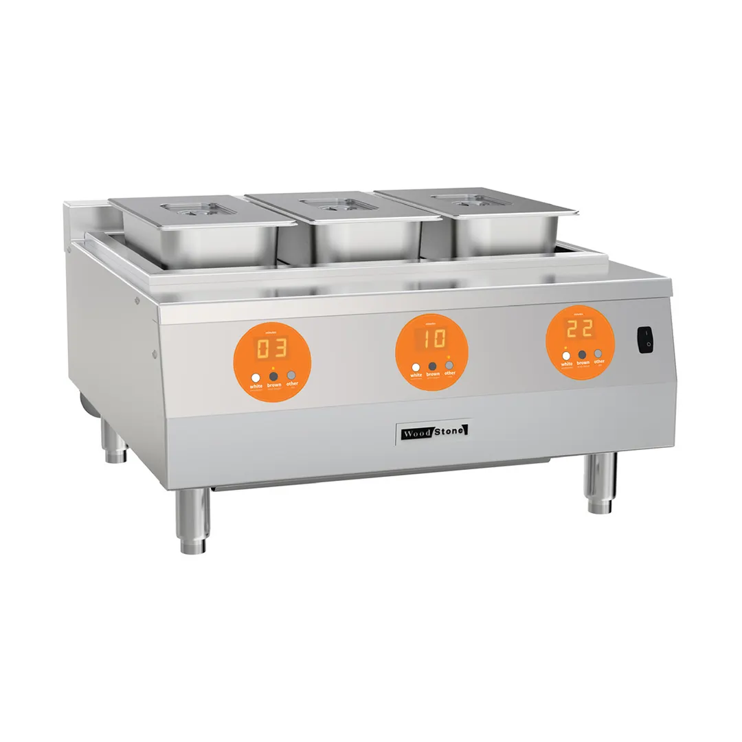 Wood Stone WS-GRC-60 Commercial Gas Rice Cooker/Warmer, 60 Cups, 33.000 BTU