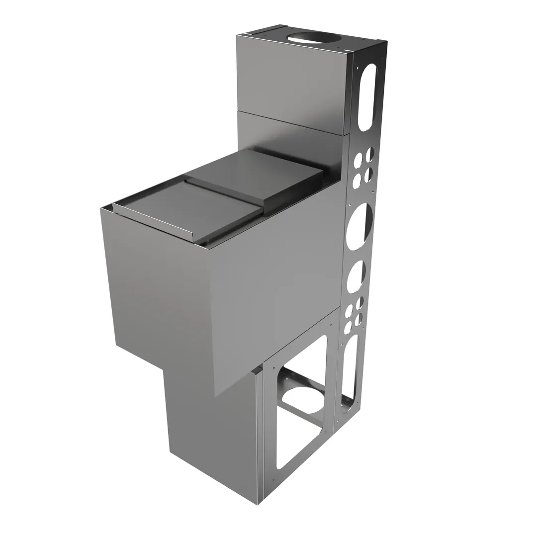 BK Resources UBDW-18-IB12 Underbar Ice Bin, 12"L X 23.75"W, 33 Lb. Capacity