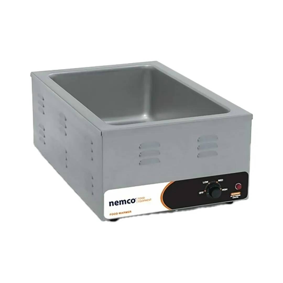 Nemco 6055A-230 Countertop Food Pan Warmer w/ 1 Full-Size Pan Well, Adjustable Thermostat