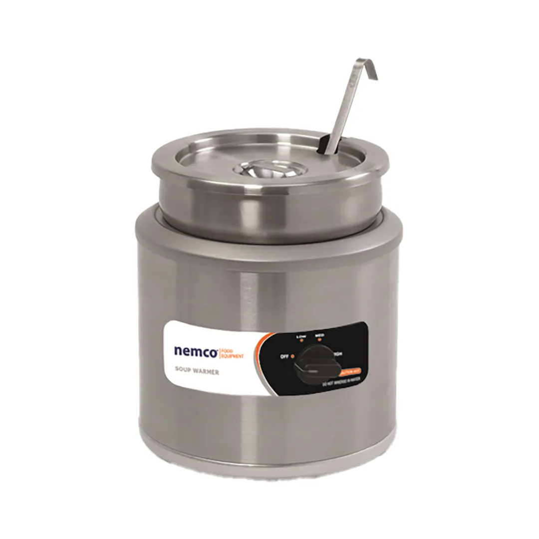 Nemco 6102A-ICL-220 10" Countertop Food Pan Warmer/Cooker