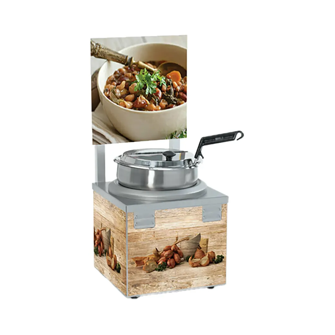 Nemco 6510A-S7P Soup Warmer, Single 7 Qt. Well, Without Header