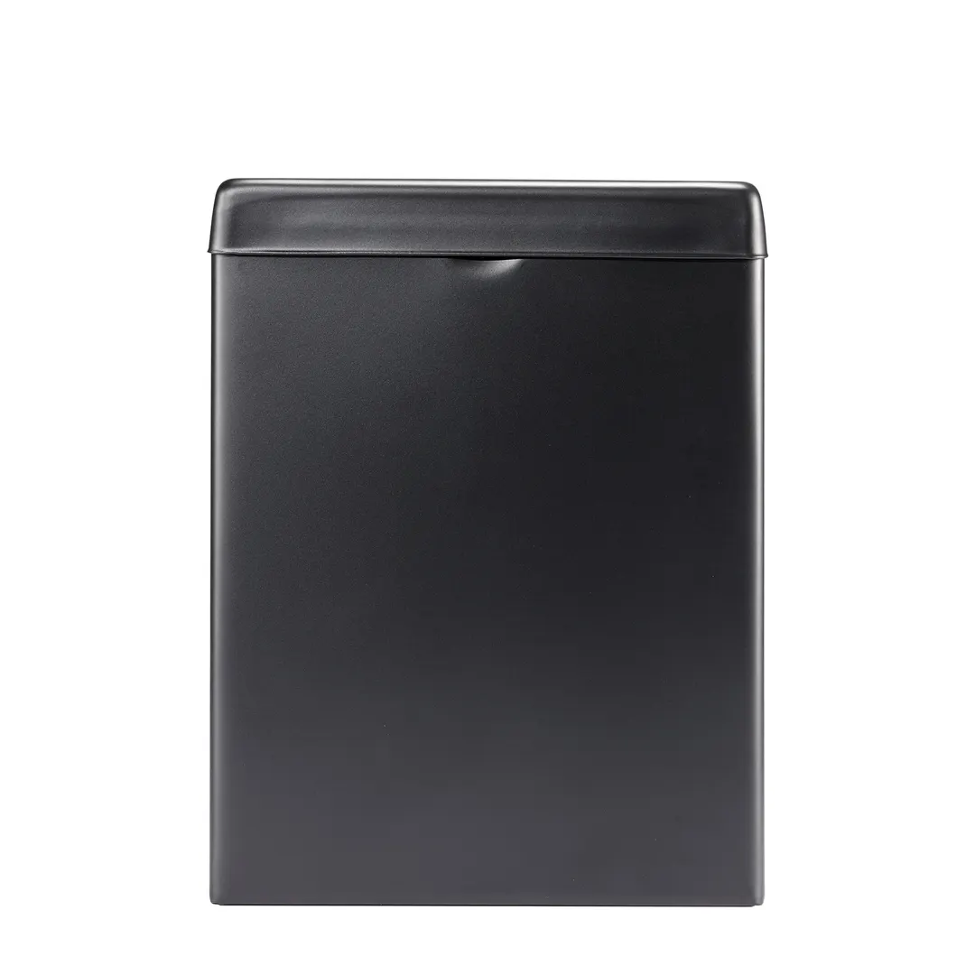 Alpine Industries ALP451-SSB-BLK Napkin Receptacle, Wall‑Mount, 7‑1/2"W x 5"D x 10"H, Steel Black