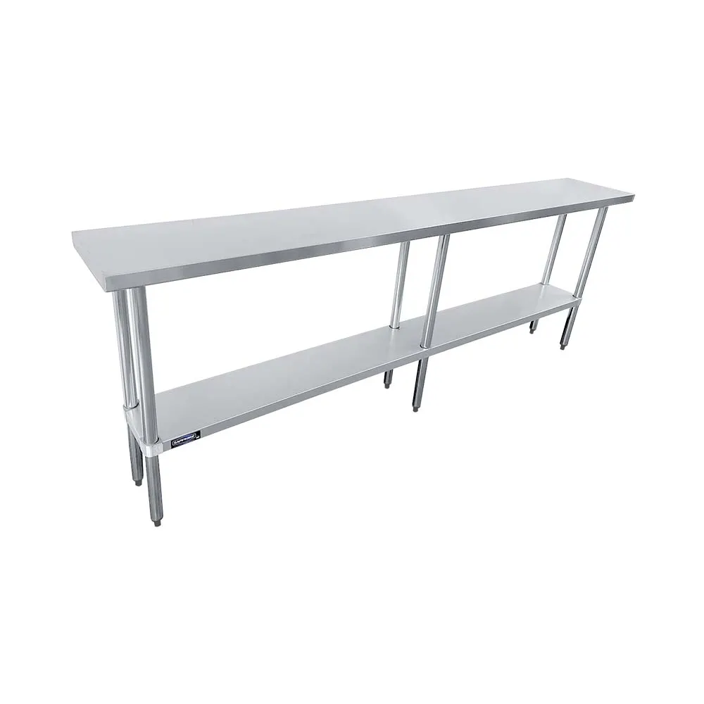 Sapphire Manufacturing SMTE-1496G Worktable 14"X96"X35"H, 18Ga.430S/S Flat Top