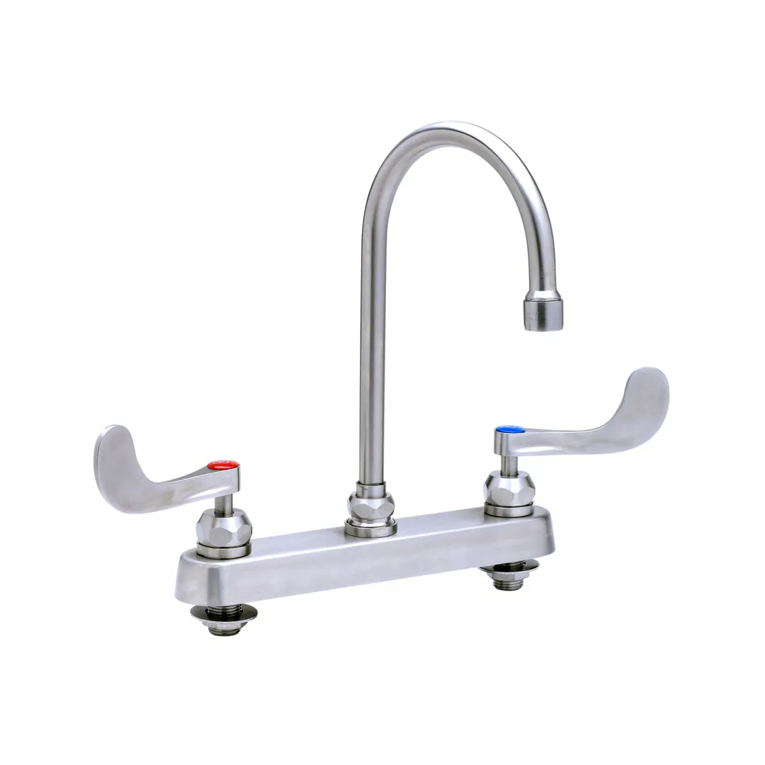 T&S Brass S-1142-04-CR Eversteel Workboard Faucet, Workboard Faucet