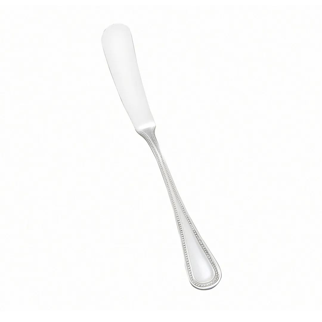 Winco 0036-12 - Deluxe Pearl Butter Spreader, 6-3/4" 18/8 Stainless Steel Heavy - 1 Dozen