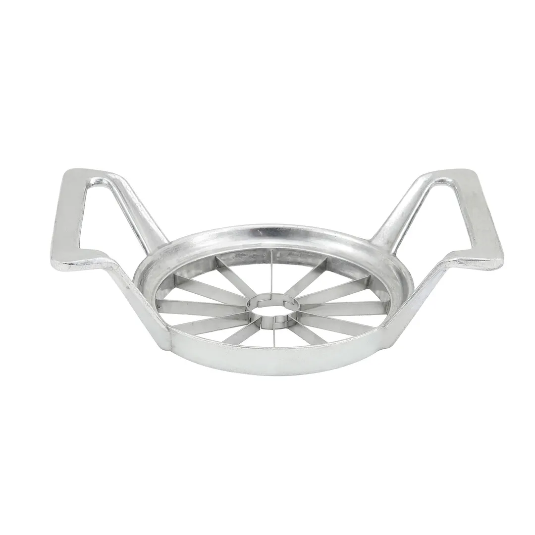 Winco AAD-12 12-Slice Aluminum Apple Corer and Slicer, 4-3/8" Dia., Aluminum Housing, Handles
