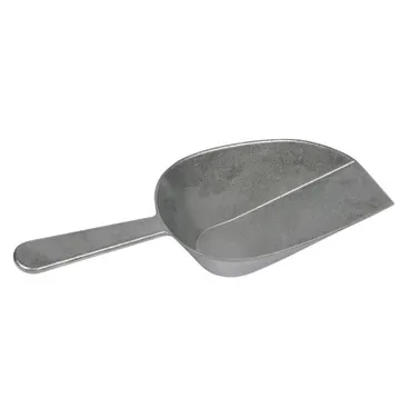 Winco ASFB-24 One Piece Flat Bottom Aluminum Scoop - 24 oz. (hand wash only) 