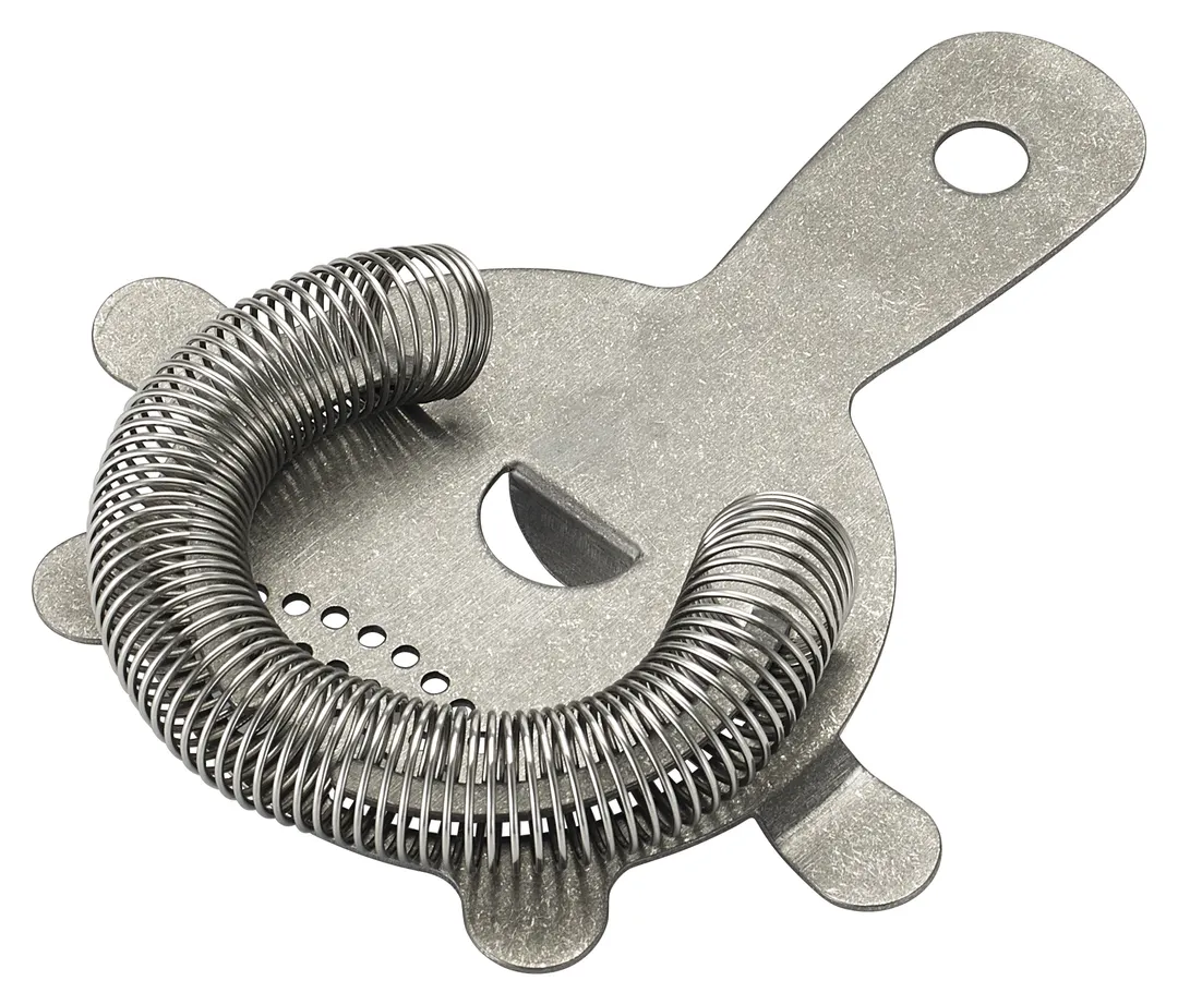 Winco BABS-6CS 4 Prong Bar Strainer, Crafted Steel Finish