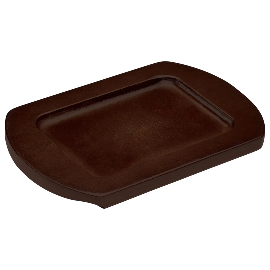 Winco CASM-5TUL Rectangular Wood Underliner With Dual Contoured Handles For CASM-5RT 