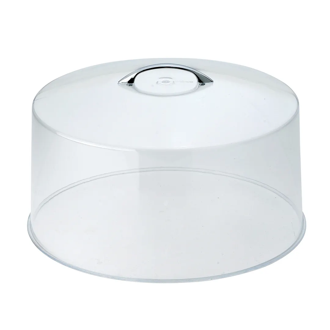 Winco CKS-13C Cake Stand Cover, 12" Dia., Round, Plastic