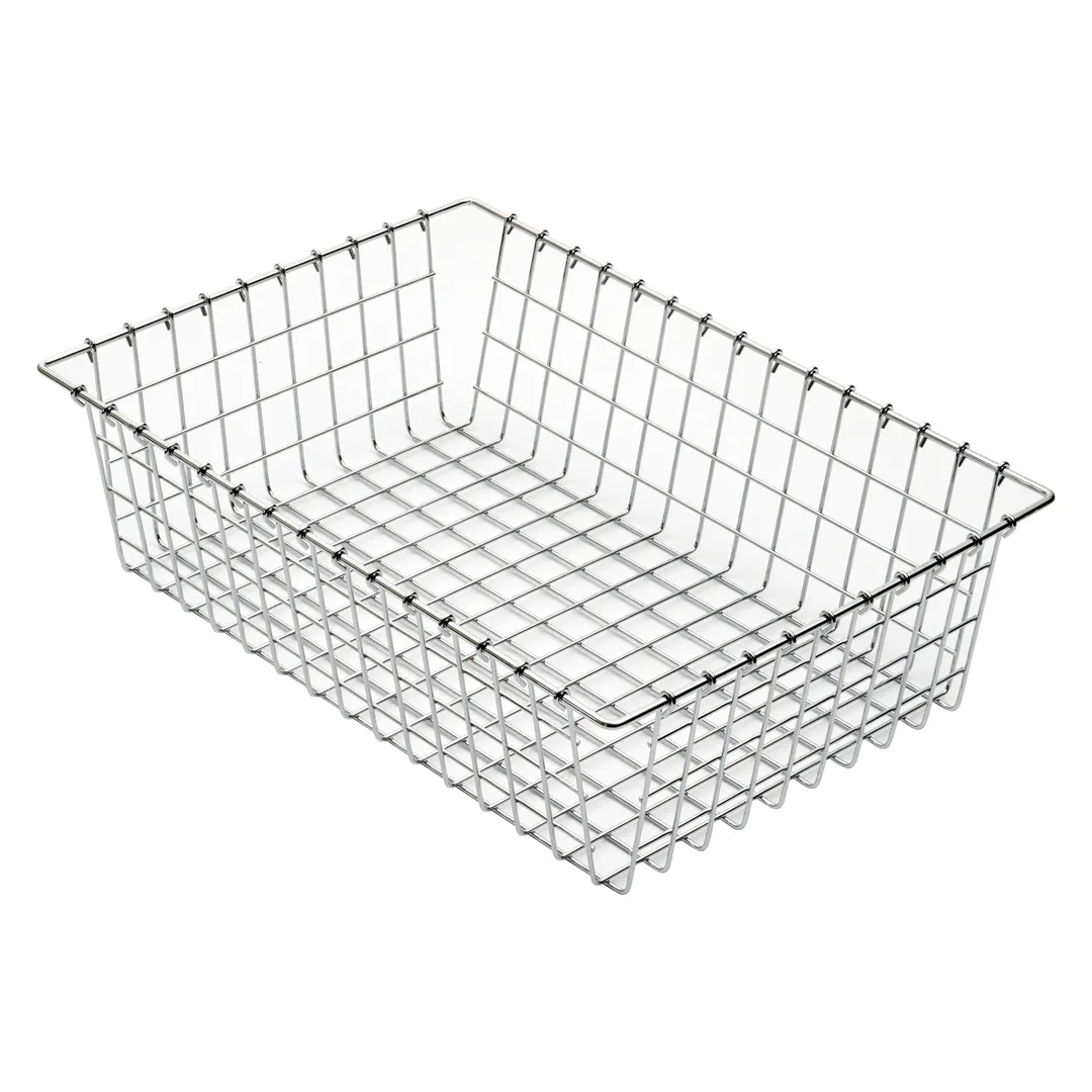 Winco DB-2014 Wire Bagel / Pastry Basket 20" x 14" x 5-3/4"H